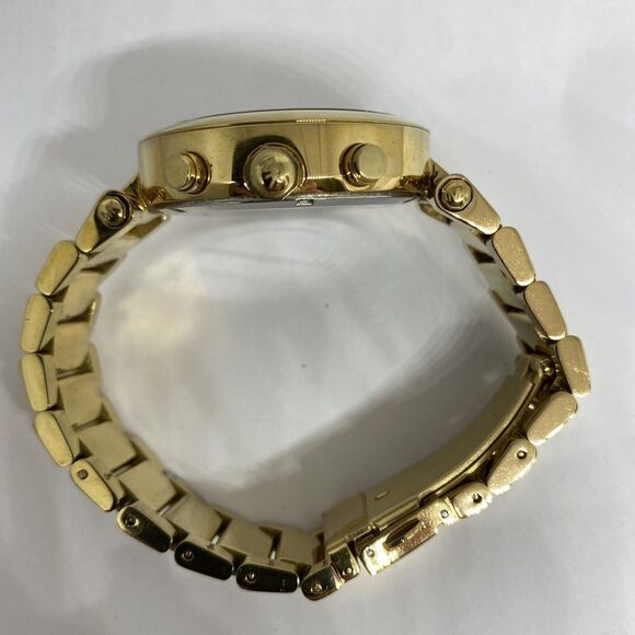 Michael Kors MK5701 Women's Gold Stainless Steel Analog Dial Quartz Watch GE416 - Picture 11 of 12